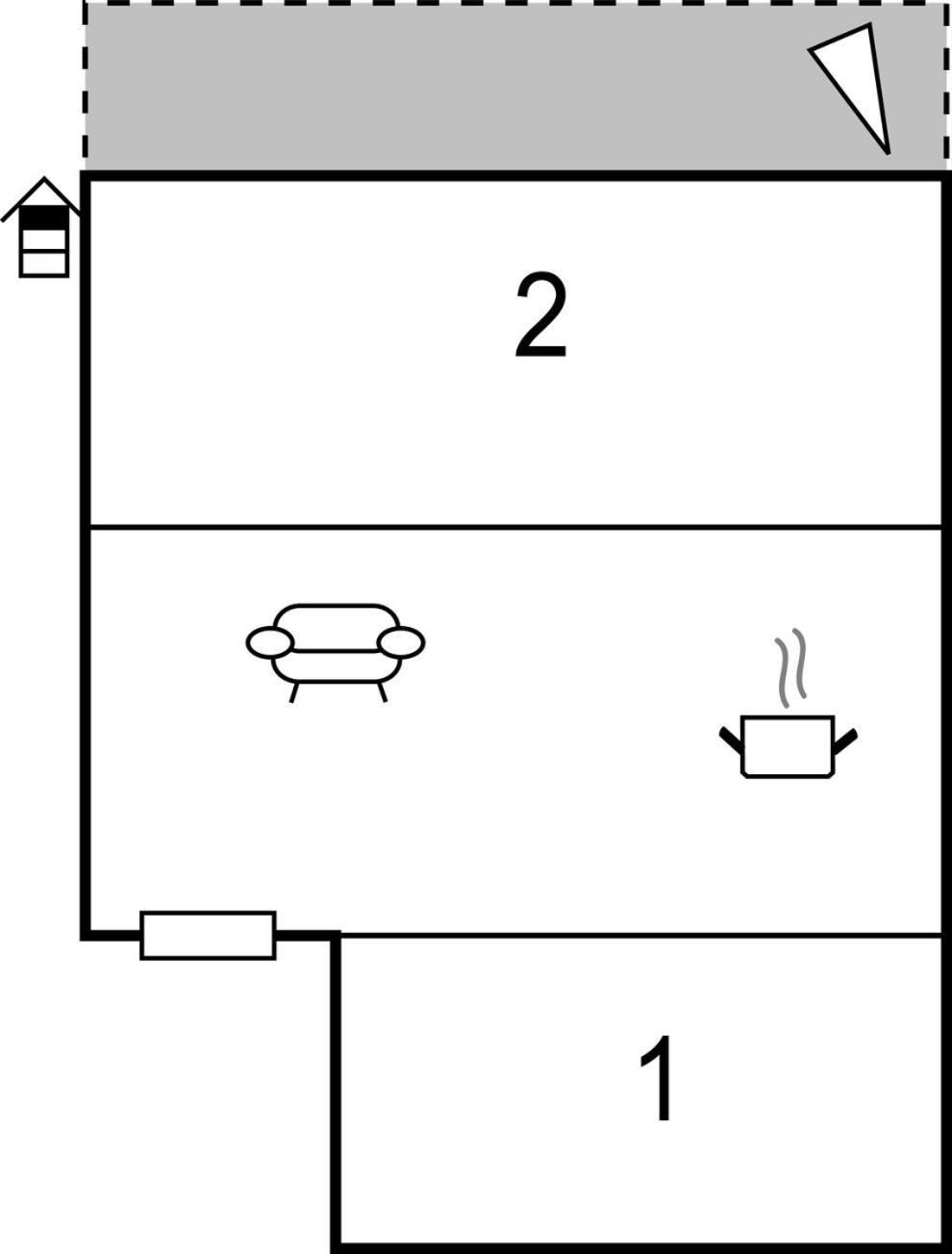 Awesome Apartment In Stara Baska 1 With Kitchen Zewnętrze zdjęcie